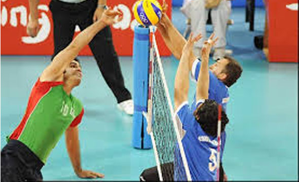 واليبال نشسته