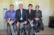 مسئول نمایندگی مجموعه شرکت بین المللی افغان فارما روز گذشته از کانون معلولین توانا بازدید کرد.