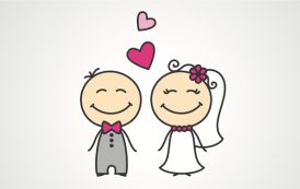 لحظاتی همراه با زوجی خوشبخت