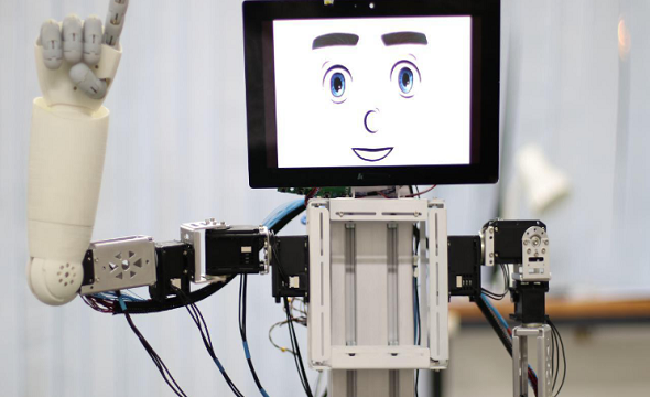 ساخت ربات پیشرفته برای ارتباط با کودکان ناشنوا