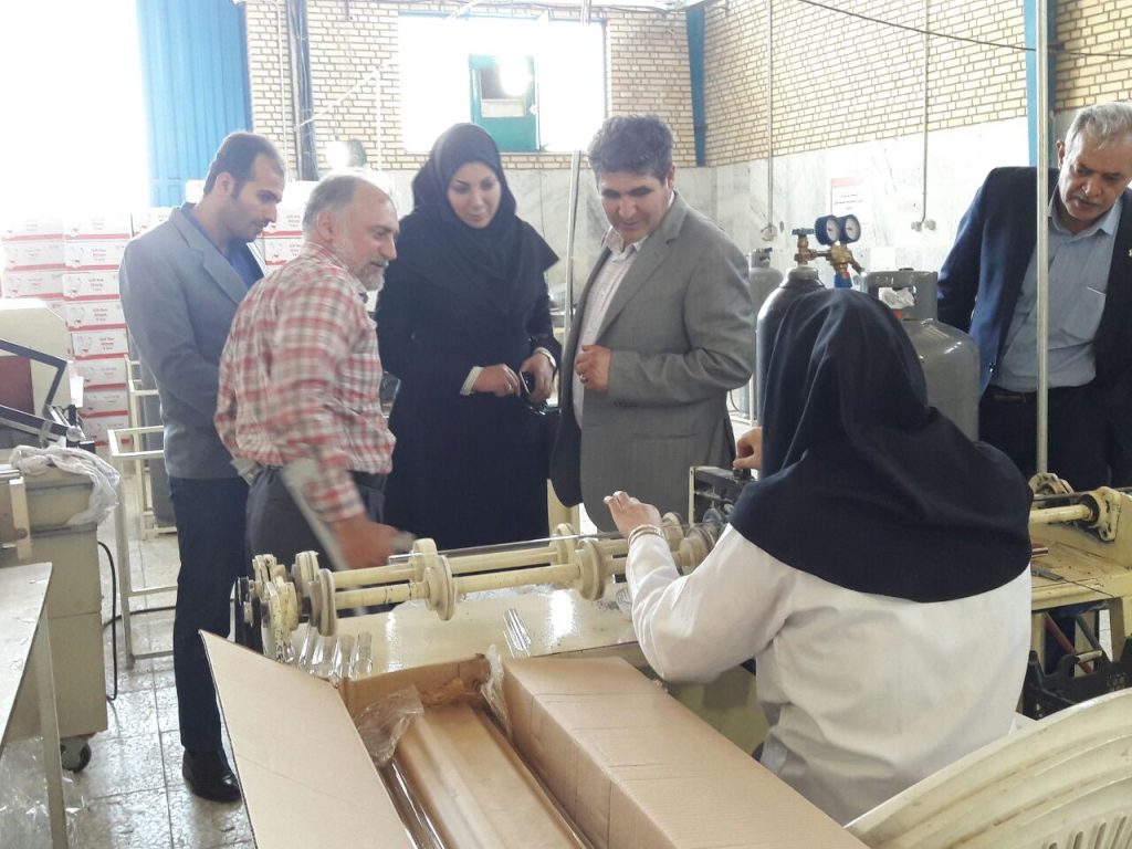 بازدید شهردار و رئیس شورای شهر الوند از مجتمع کارگاهی کانون توانا