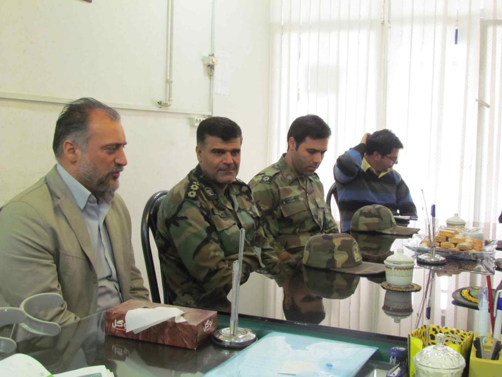 بازدید یگان ویژه از کانون معلولین توانا